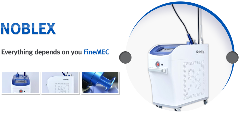 NOBLEX Everything depends on you FineMEC new generation of laser